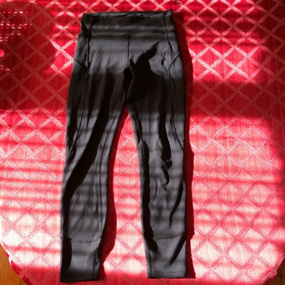 Black lulu lemon leggings - Picture 1 of 1
